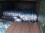 Епархиальным отделом по приграничному сотрудничеству была организована передача бутилированной воды
