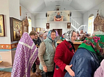 Праздничное богослужение в Преображенском храме села Заболотовка