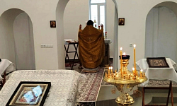 Праздничное богослужение в Михайло-Архангельском храме села Нижний Карабут