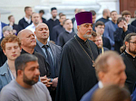 В день памяти преподобного Сергия Радонежского епископ Дионисий сослужил Предстоятелю Русской Православной Церкви за Литургией в Троице-Сергиевой лавре