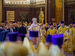 Епископ Россошанский и Острогожский Дионисий сослужил Предстоятелю Русской Православной Церкви в Храме Христа Спасителя в Москве