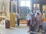 В праздник Крещения Руси епископ Дионисий совершил Божественную литургию в Свято-Ильинском кафедральном соборе города Россоши
