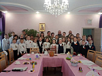 В Духовно-просветительском центре во имя свт.Тихона Задонского прошла встреча воспитанников центра с участниками Специальной военной операции