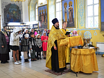 В храме св. мч. Иоанна Воина г. Богучар совершен молебен на начало нового учебного года