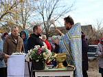 В день престольного праздника у Казанского храма села Прогорелое Петропавловского района, был совершен молебен перед началом всякого дела