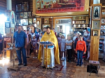 Молебен на начало учебного года в Воробьёвке