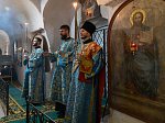 Преосвященнейший Дионисий, епископ Россошанский и Острогожский совершил Божественную литургию в Костомаровском Спасском монастыре