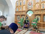 Епископ Дионисий возглавил престольное торжество храма святого благоверного князя Александра Невского с. Петровка