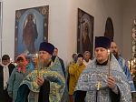 В преддверии престольного праздника Архипастырь совершил всенощное бдение в Покровском храме с. Шапошниковка Ольховатского района
