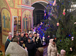 Рождественское богослужение в Михайловском храме