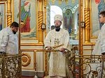 Преосвященнейший епископ Дионисий возглавил торжества престольного праздника Вознесенского храма города Калач