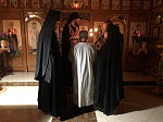 В Белогорском монастыре состоялся монашеский постриг
