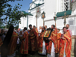 Духовенство благочиния приняло участие в соборном богослужении