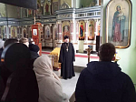 Учащиеся Кантемировской СОШ № 2 посетили с экскурсией храм Живоначальной Троицы в р. п. Кантемировка