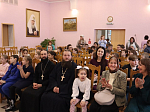 В праздник Сретения Господня в воскресной школе Ильинского кафедрального собора «Добро» города Россошь состоялось мероприятие 