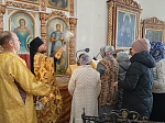 В канун гражданского Нового года благочинный Богучарского церковного округа совершил молебны на Новолетие