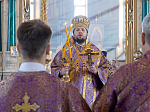 В Неделю Торжества Православия Преосвященнейший епископ Дионисий совершил Литургию в Ильинском кафедральном соборе