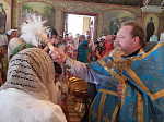 Дивногорская (Сицилийская) икона Божией Матери в Михайло-Архангельском храме г.Острогожска 