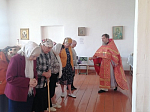 В храме Преображения с. Евстратовка была совершена Божественная литургия