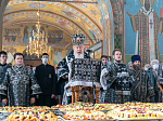 В пятницу первой седмицы Великого поста митрополит Воронежский и Лискинский Сергий совершил Литургию Преждеосвященных Даров