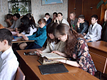 Студенты профессионального училища пригласили в «Литературную гостиную» настоятеля Свято-Митрофановского храма
