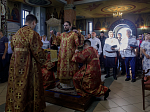 Преосвященнейший Дионисий, епископ Россошанский и Острогожский, возглавил торжества в честь 20-летия Свято-Ильинского кафедрального собора г. Россошь