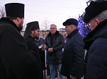 В попразднство Рождества Христова Преосвященнейший епископ Дионисий совершил Божественную литургию в храме Вознесения Господня города Калач