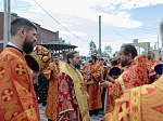 Епископ Россошанский и Острогожский Дионисий совершил Божественную литургию в храме Успения Пресвятой Богородицы г. Калач