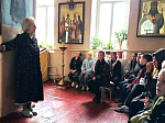 В воскресной группе села Петропавловка состоялось занятие, посвященное преподобному Сергию Радонежскому