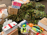 Руководитель епархиального отдела посетил с гуманитарной миссией военные подразделения