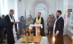 В г. Богучар совершили панихиду по всем православным христианам, которые были безвинно убиты богоборцами или пострадали в заключении