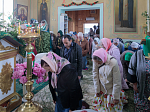 В праздник Святой Троицы Преосвященнейший епископ Дионисий совершил Литургию в Свято-Троицком храме города Россоши