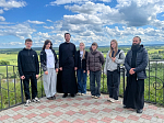 Молодежный актив Свято-Ильинского кафедрального собора города Россошь посетил храм в селе Урыв Острогожского благочиния