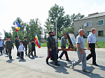 Крестоходцы Ильинского казачьего крестного хода перешли границу Петропавловского благочиния