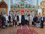 Настоятель Преображенского храма села Заболотовка провел познавательную встречу со школьниками