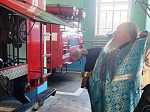 В Каменском церковном округе совершены молебны с участием сотрудников МЧС