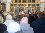 В праздник Крещения Господня благочинный совершил Божественную литургию