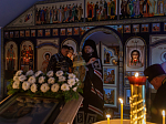 Архипастырь совершил повечерие с чтением Великого покаянного канона преподобного Андрея Критского в храме Рождества Пресвятой Богородицы города Россошь