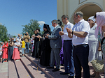 Правящий Архиерей открыл традиционную благотворительную ярмарку, посвященную престольному празднику Ильинского кафедрального собора