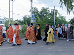 В день памяти сщмч. Евгения Попова епископ Дионисий совершил Божественную литургию в Преображенском храме села Заболотовка в месте служения святого