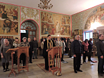 Первая седмица Великого поста в Сретенском воинском храме Острогожска