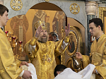 Преосвященнейший Дионисий, епископ Россошанский и Острогожский, сослужил Главе митрополии за богослужением в Успенском семинарском храме г. Воронежа.