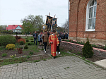 Божественная Литургия в день празднования иконы Божией Матери «Живоносный Источник» в Свято-Митрофановском храме