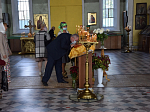 Кантемировцы помолились у мощей святого благоверного князя Александра Невского