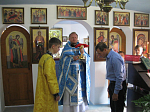 В Казанском храме с. Радченск встретили престольный праздник