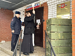 Священнослужители совершили окропление ОМВД России по Россошанскому району