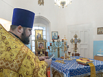 Архипастырь совершил Божественную литургию в храме Благовещения Пресвятой Богородицы села Лосево Павловского района