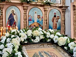 В храме Преображения Господня села Заболотовка торжественно отметили престольный праздник