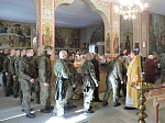 Воины Острогожска поддержали благое начинание, приняв участие в традиционной благотворительной акции «Белый цветок»