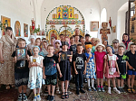 В Преображенском храме села Подгорное состоялось образовательное мероприятие для воспитанников пришкольного лагеря «Парус»